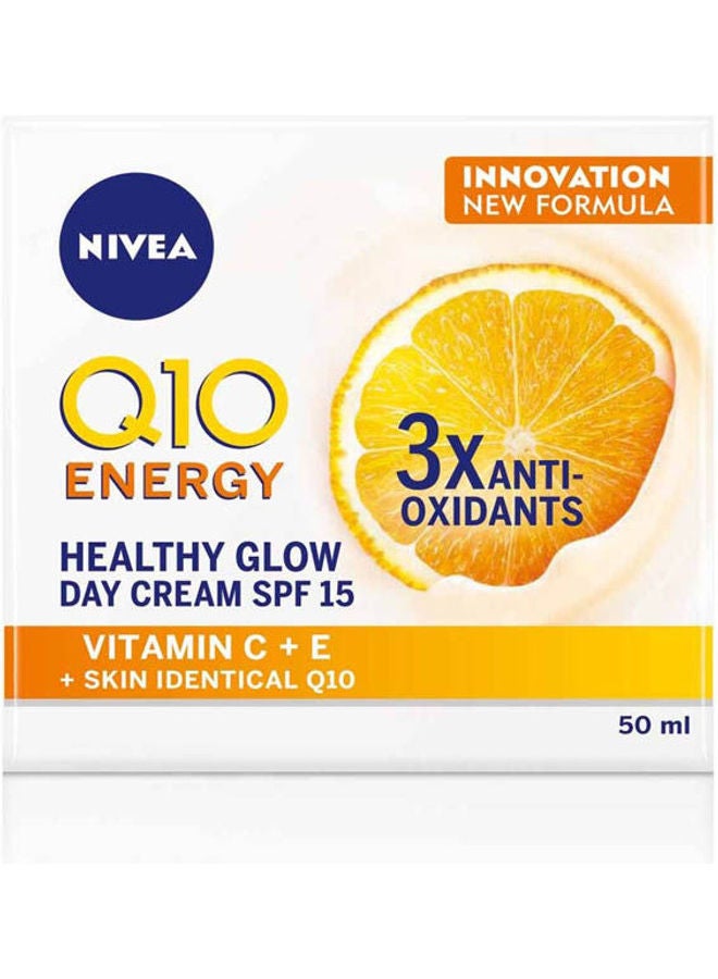 Nivea Q10 Energy Day Cream SPF15 White 50ml